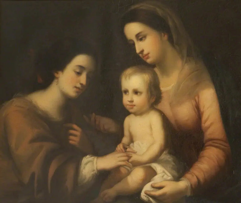 Den mystiska äktenskapet av heliga Katarina av Alexandria - Bartolomé Esteban Murillo