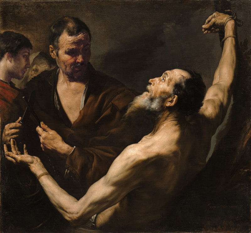 Saint Barthélemy martyrdom - Jusepe de Ribera