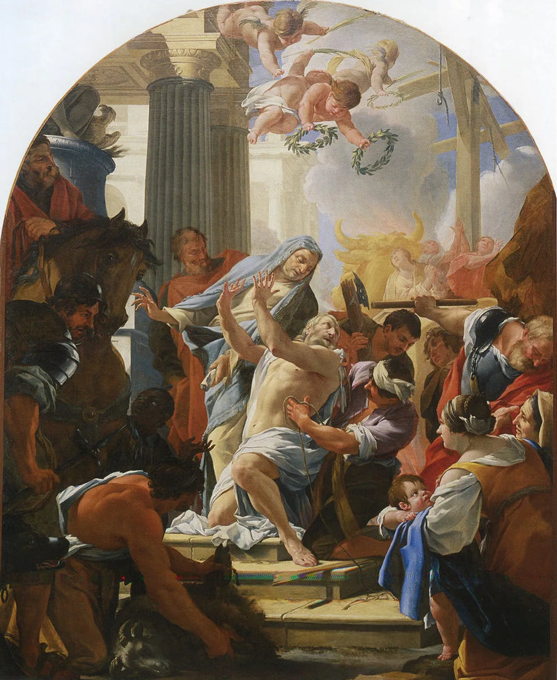 Saint Eustache martyr - Simon Vouet