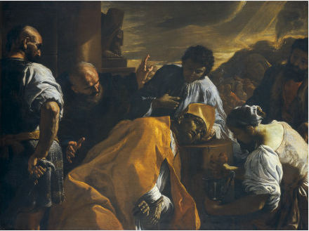 Saint Gennaros martyrdom - Mattia Preti