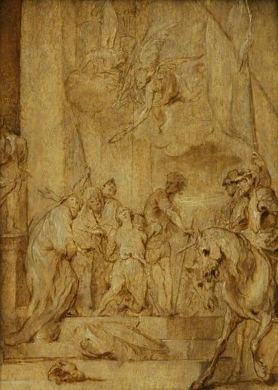 Saint Georges martyrdom - Antoine van Dyck