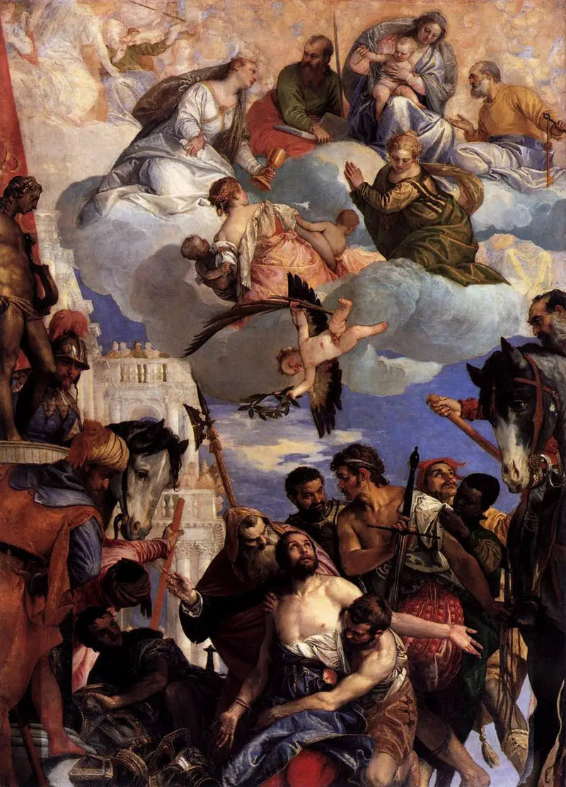 Saint Georgs lidande - Paul Véronèse