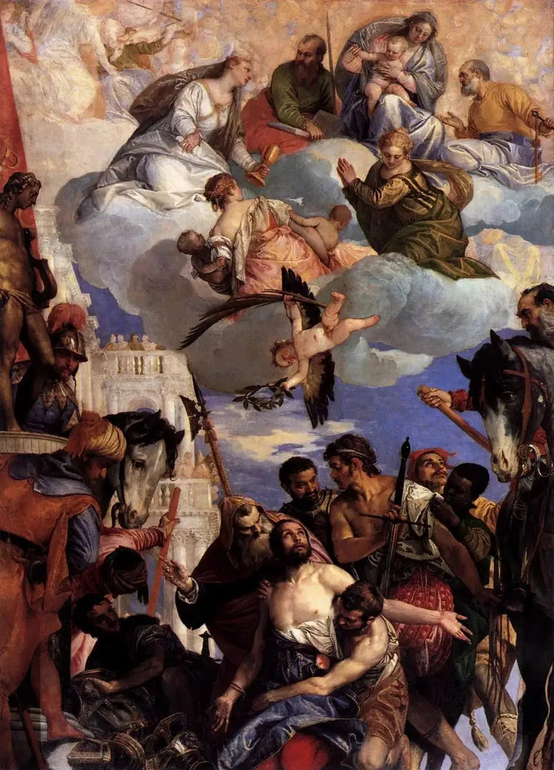 Saint Georgs lidande - Paul Véronèse