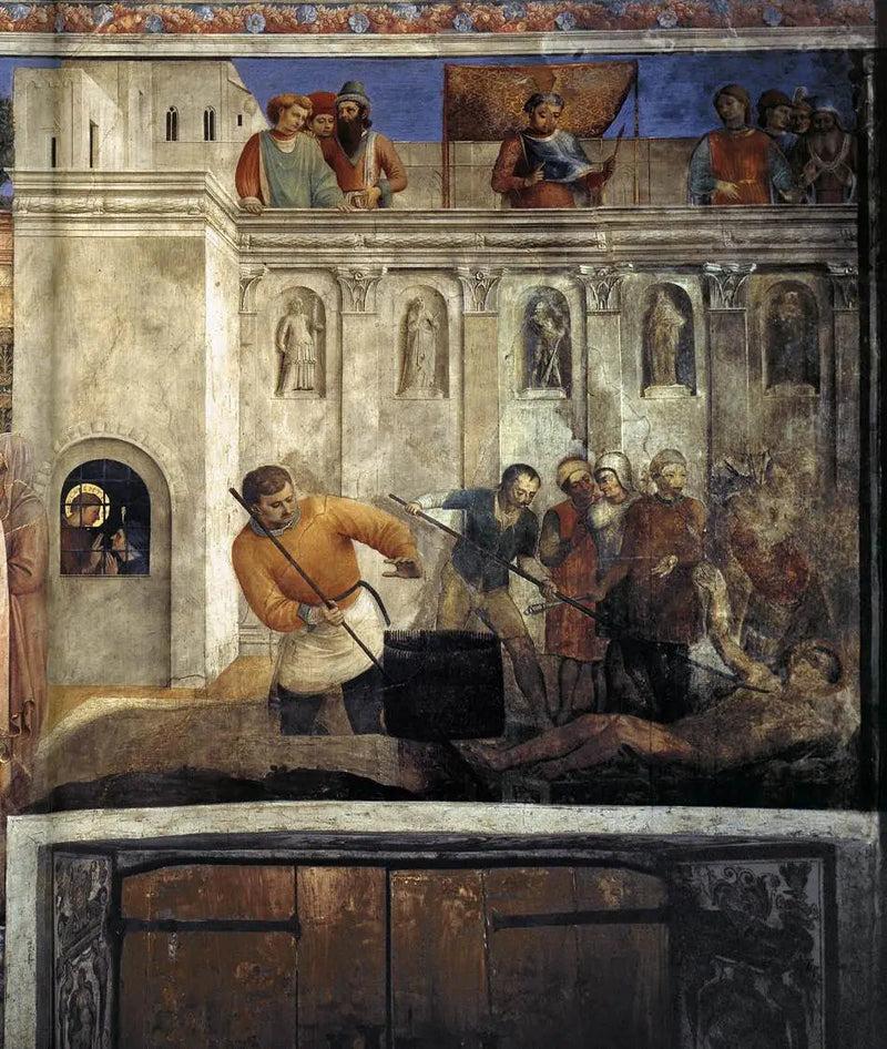 Saint Laurentius lidande - Fra Angelico