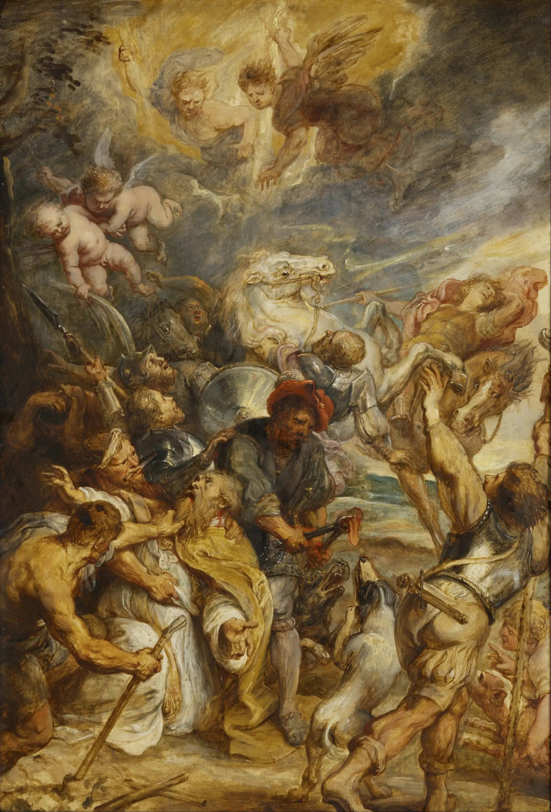 Saint Livins martyrdom - Peter Paul Rubens
