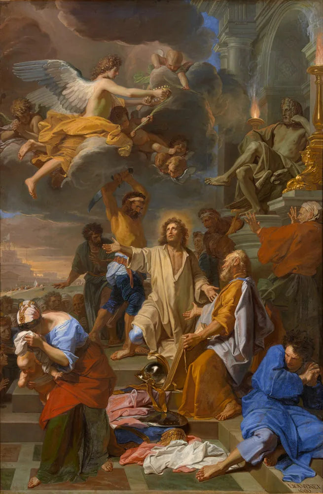 Saint Ovidius lidande - Jean-Baptiste Jouvenet