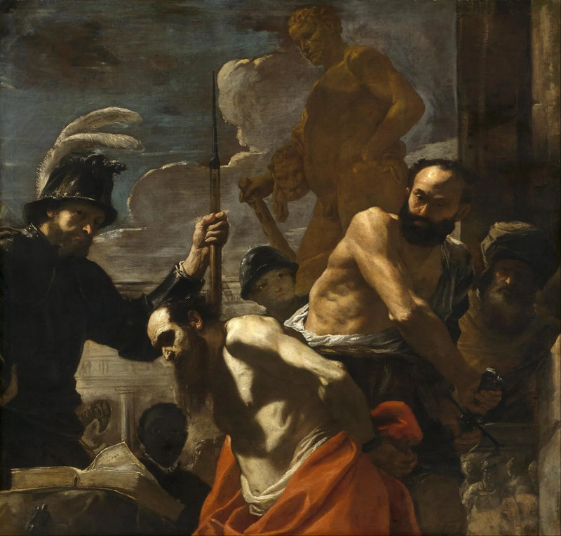 Martyrdomen av helige Paulus - Mattia Preti