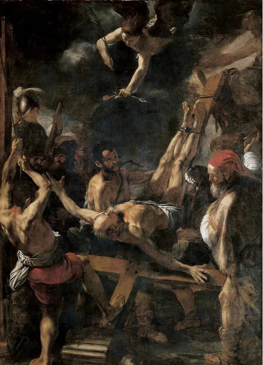 Saint Peters lidande - Mattia Preti