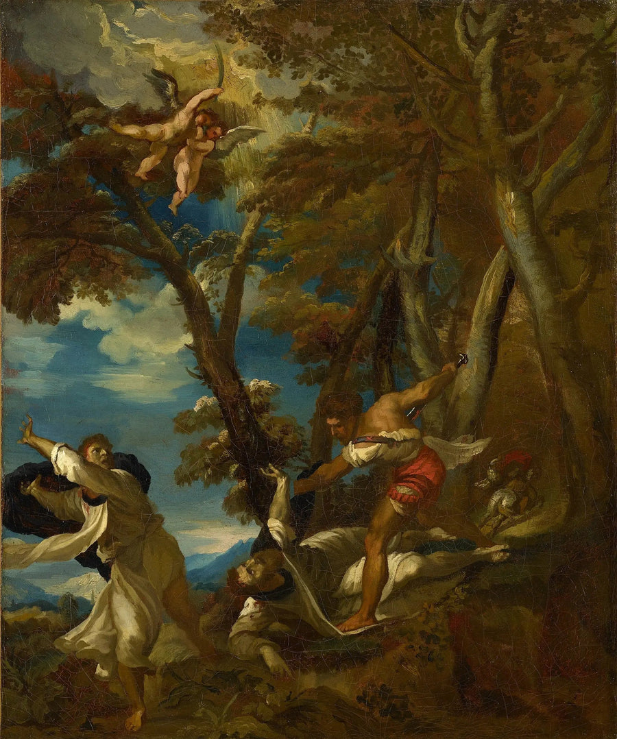 Martyrdomen av Sankt Peter av Verona - Théodore Géricault