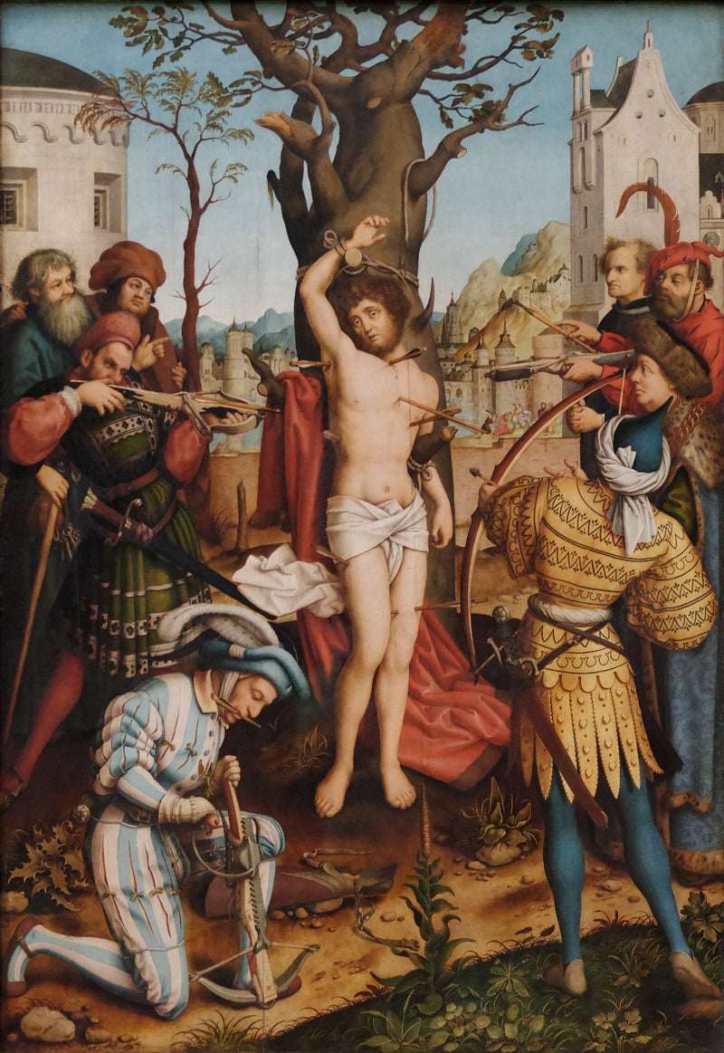 Saint Sebastians martyrdom - Hans Holbein den äldre