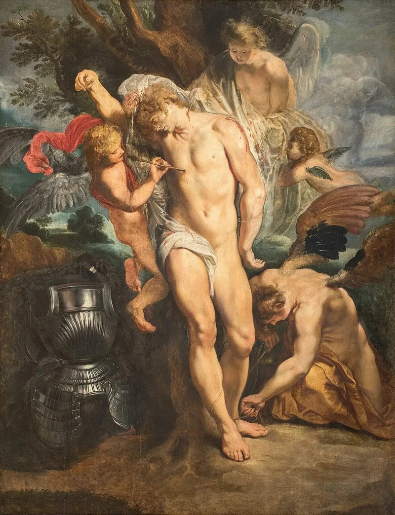 Saint Sebastians lidande - Peter Paul Rubens