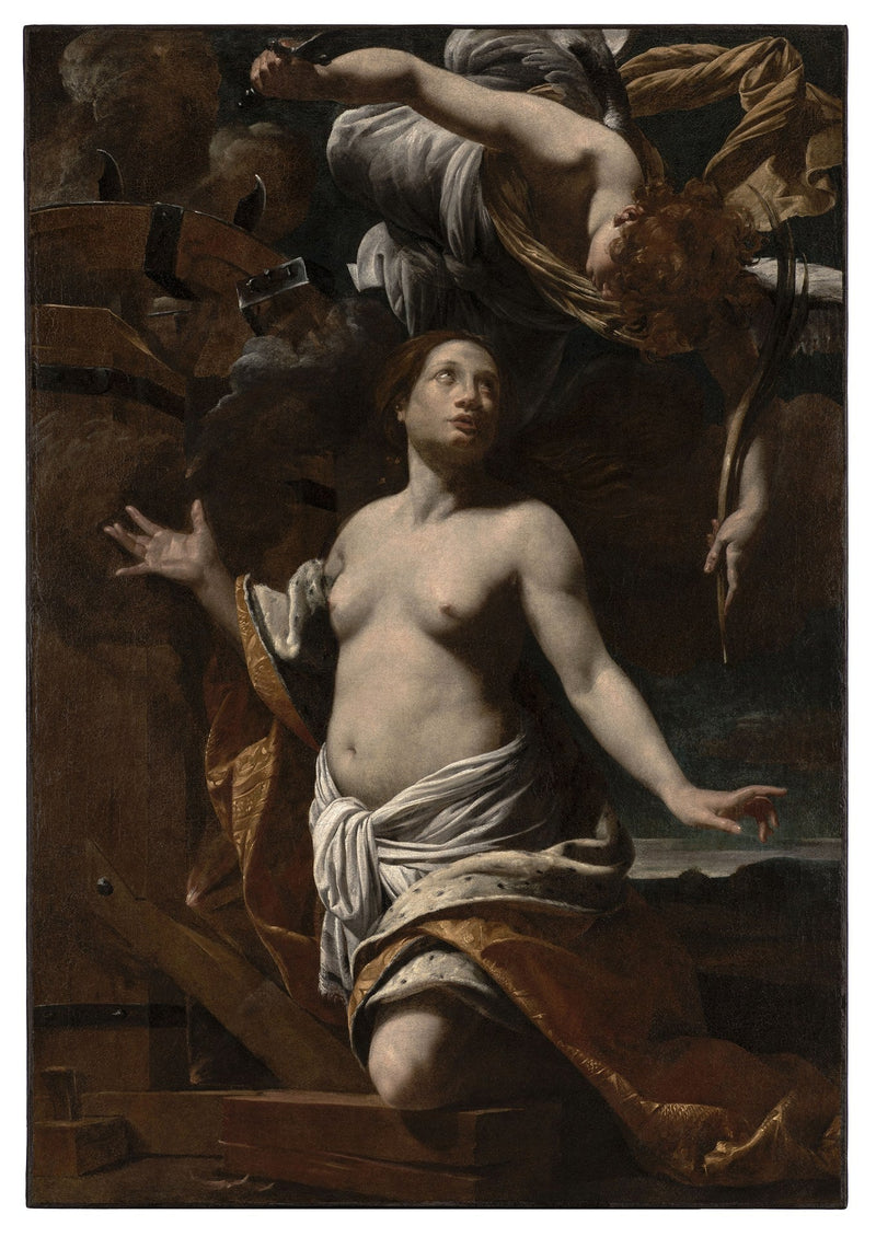 Sankta Katarinas martyrdom - Simon Vouet