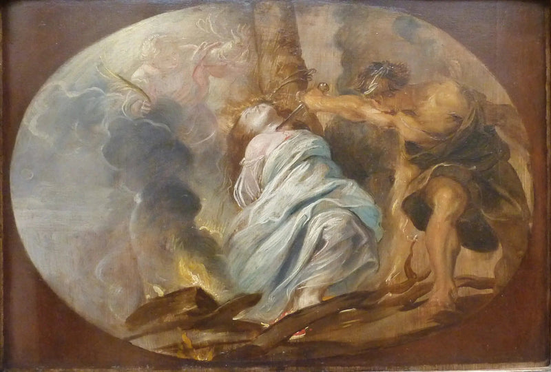 Sankt Lucias martyrdom - Peter Paul Rubens
