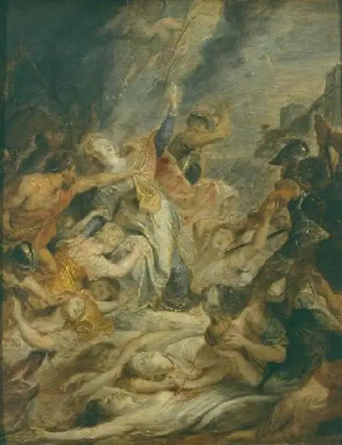 Sankt Ursulas martyrdom - Peter Paul Rubens