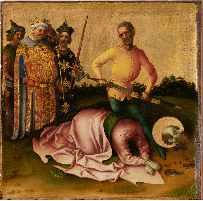 Apostlarnas martyrium: Saint Pauls martyrium - Stefan Lochner