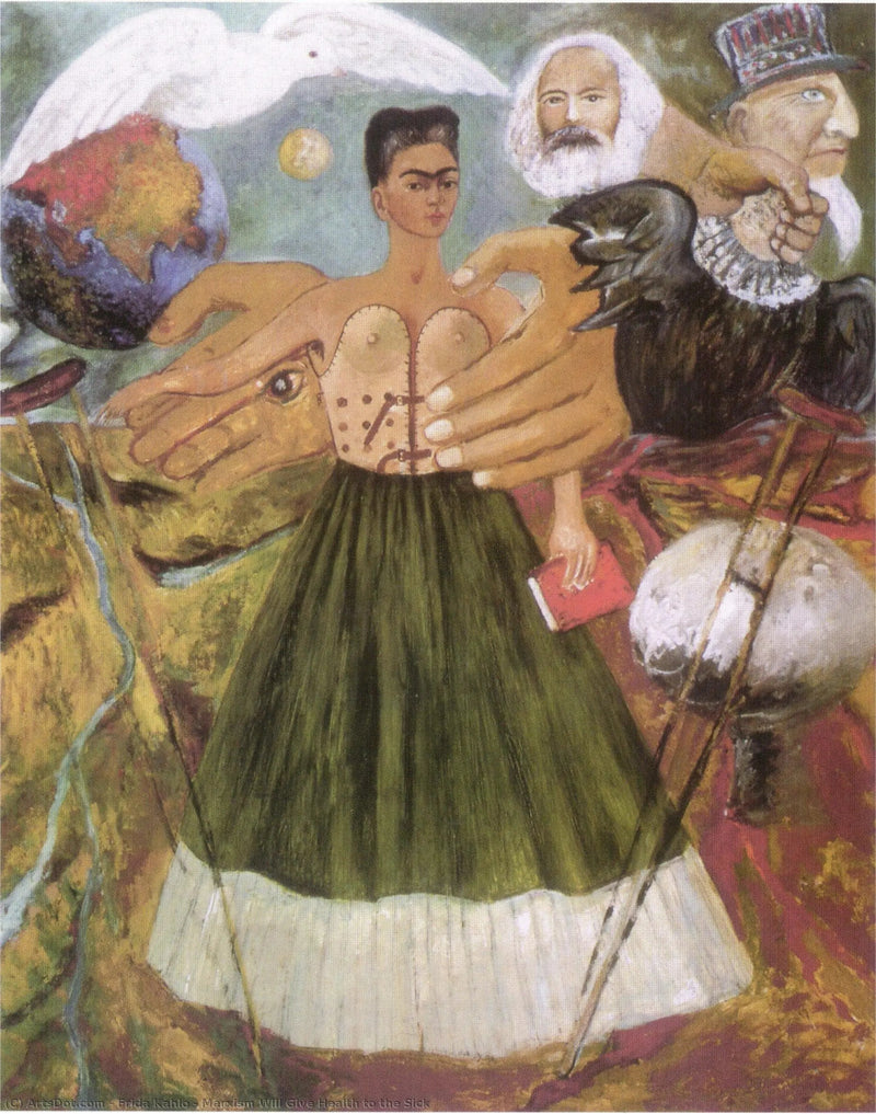 Marxisme kommer att ge hälsa till de sjuka - Frida Kahlo