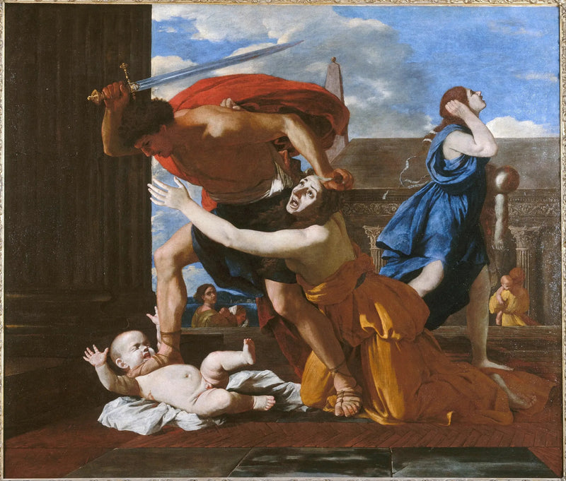 Massakern av de oskyldiga - Nicolas Poussin