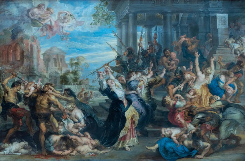 Massakern av de oskyldiga - Peter Paul Rubens