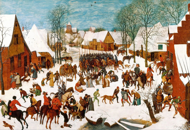 De oskyldigas massaker - Pieter Brueghel den äldre