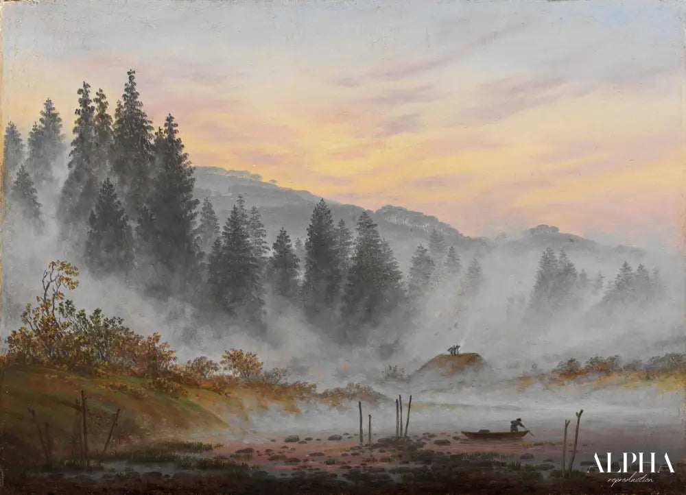 Le Matin - Caspar David Friedrich - Reproductions de tableaux et peintures haut de gamme