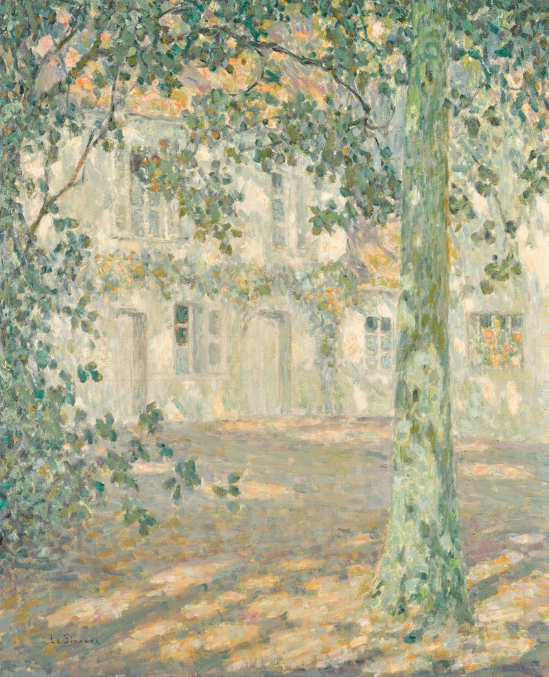 Morgonen, Gerberoy - Henri Le Sidaner