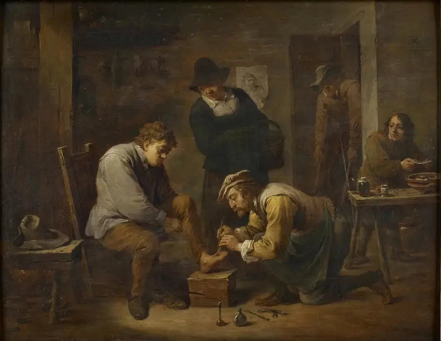 Fotläkaren - David Teniers den yngre