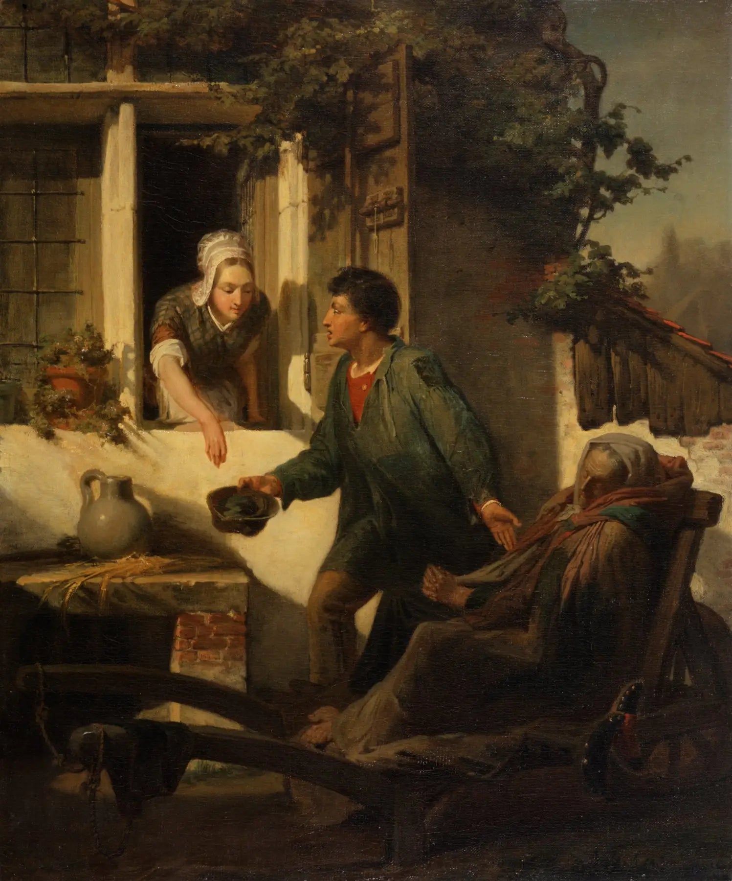 Le mendiant aveugle - Lawrence Alma-Tadema - Alpha Reproduction