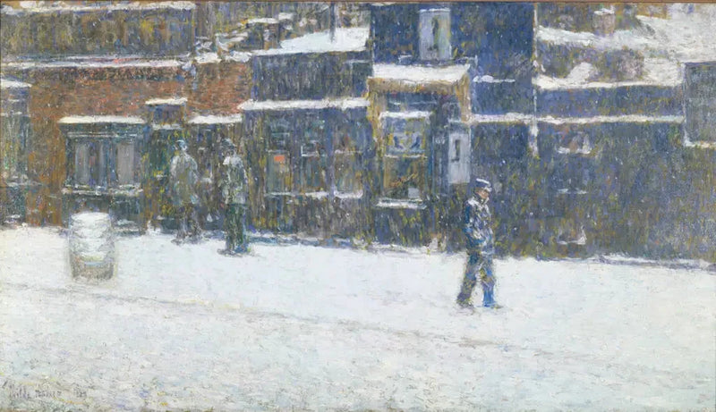 Budbäraren - Childe Hassam