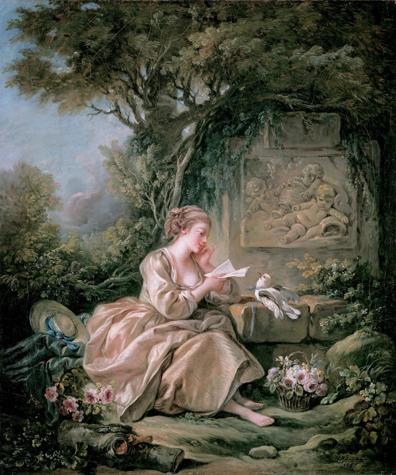 Den diskreta budbäraren - François Boucher