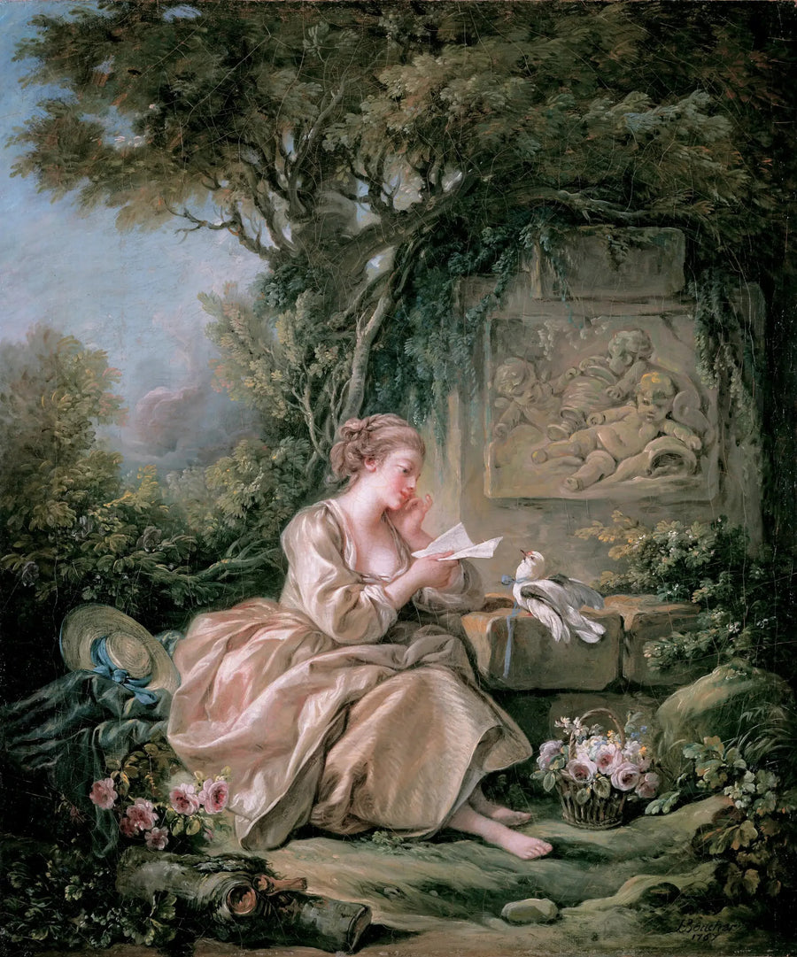 Den diskreta budbäraren - François Boucher