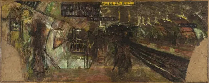 Metro, Villiers station - Édouard Vuillard