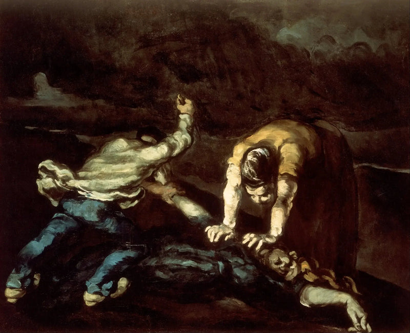 Mordet - Paul Cézanne