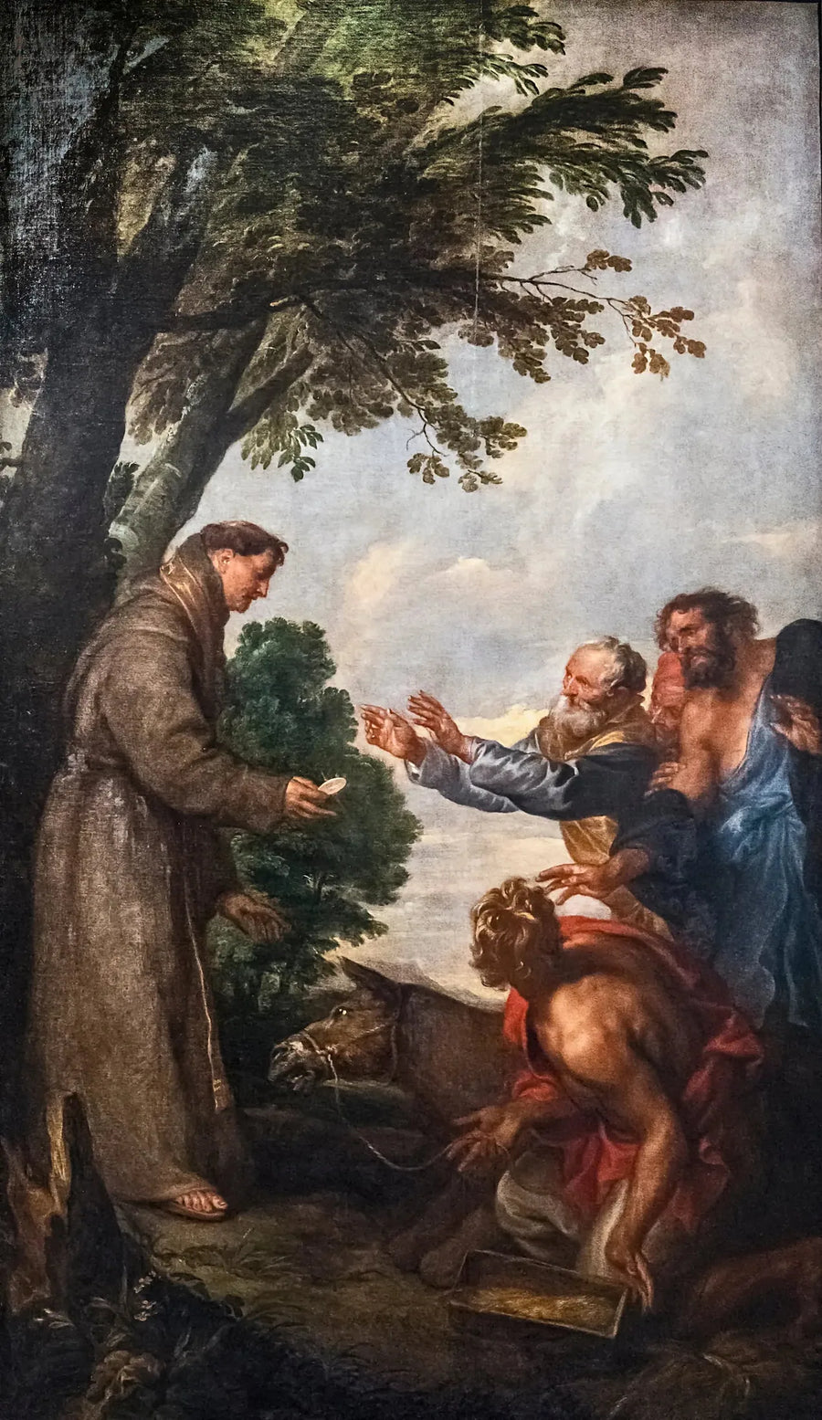 Miraklet med mulen - Antoine van Dyck