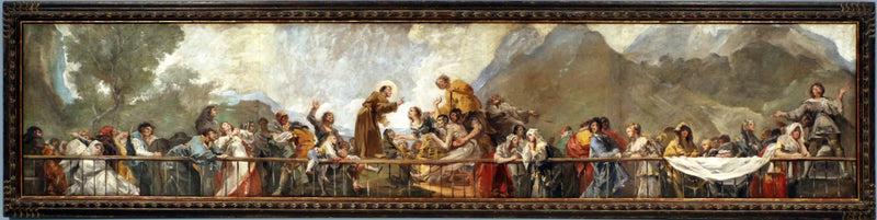 Sankt Antonios mirakel - Francisco de Goya