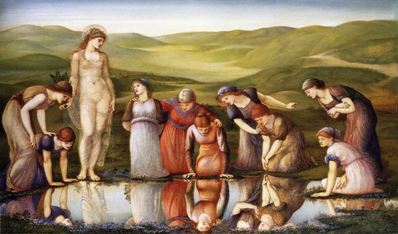 Venus spegel - Edward Burne-Jones