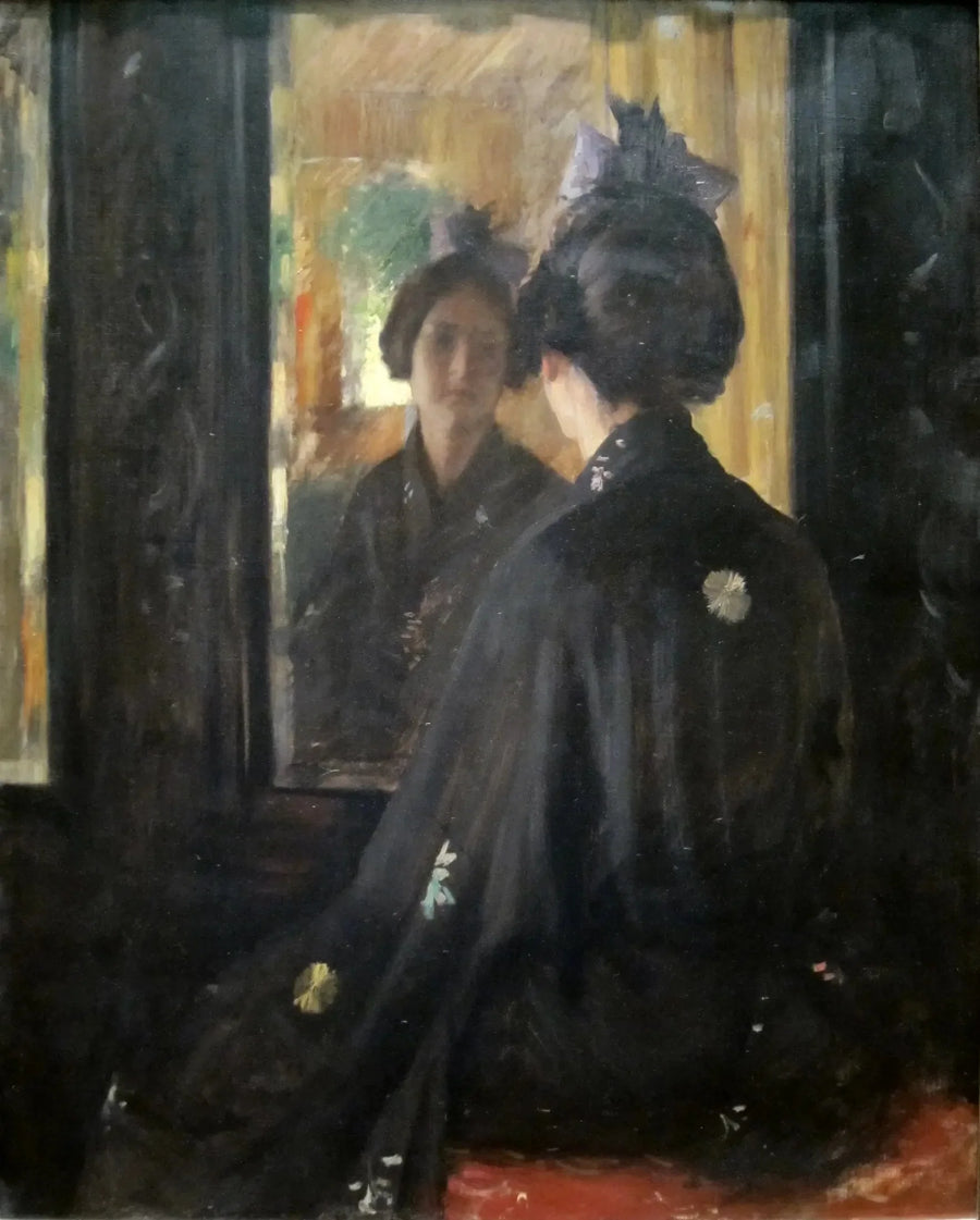 Spegeln - William Merritt Chase