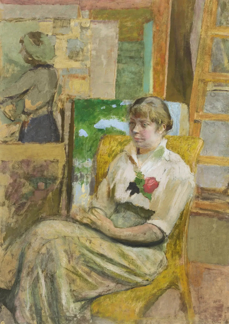 Rosmodellen - Édouard Vuillard