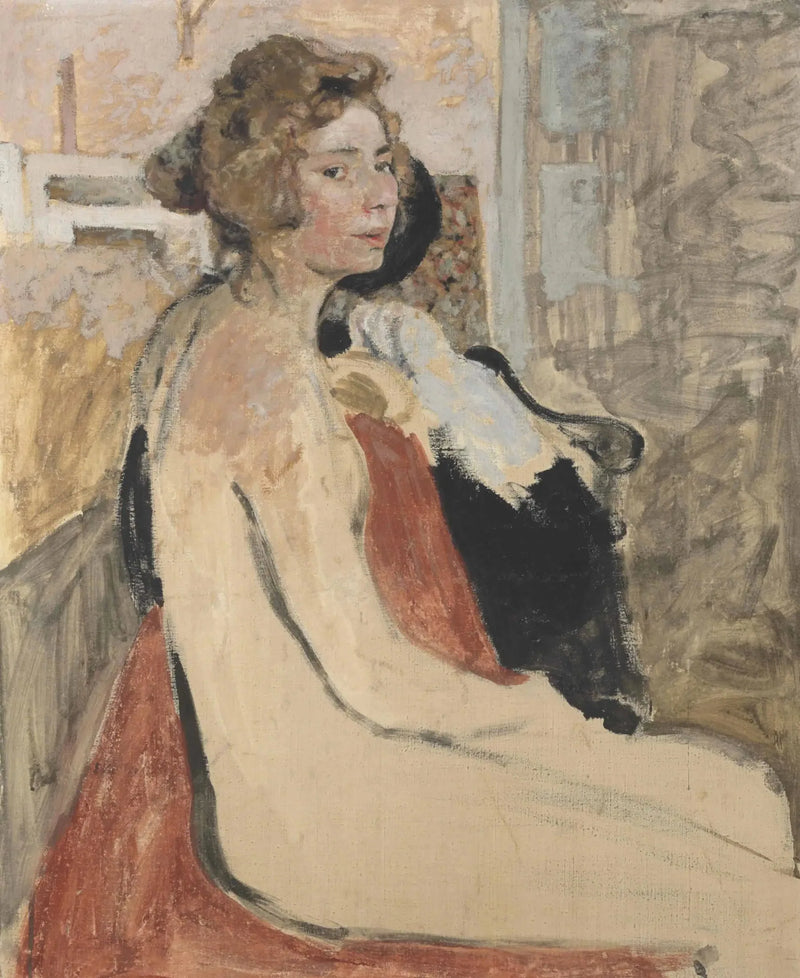 Modellen - Édouard Vuillard