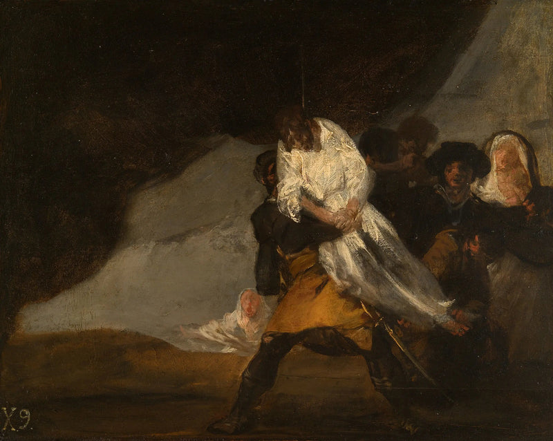 Den hängde munken - Francisco de Goya