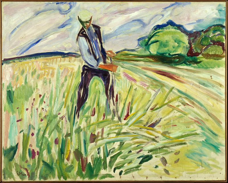 Skördemannen - Edvard Munch