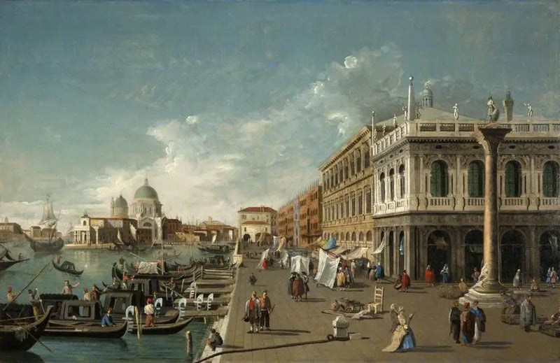 Le Molo, Venedig - Canaletto