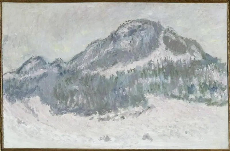 Berget Kolsaas i Norge - Claude Monet