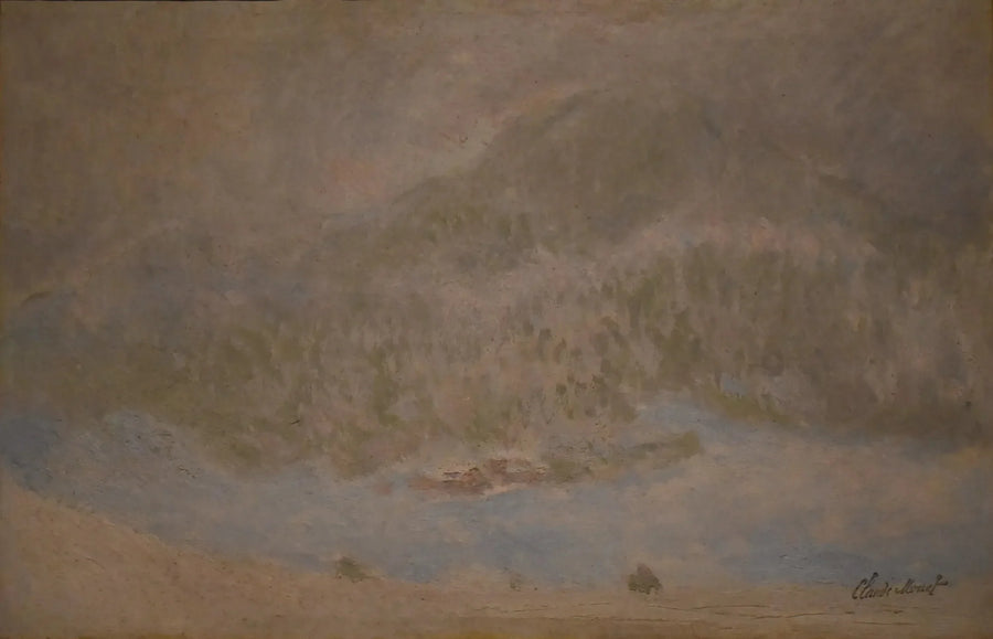 Berget Kolsaas, Norge (Snöstorm) - Claude Monet