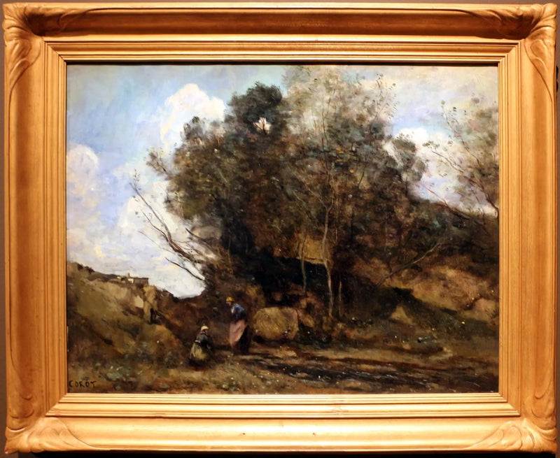 Ussy-berget - Jean-Baptiste Camille Corot