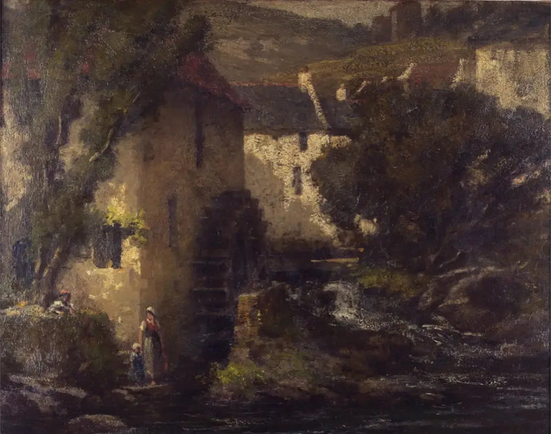 Vattenkvarnen - Gustave Courbet