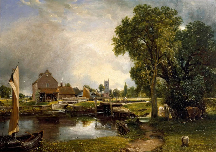 Dedham kvarn - John Constable