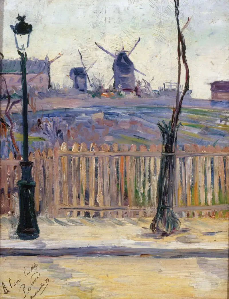 Molen de la Galette, i Montmartre - Paul Signac
