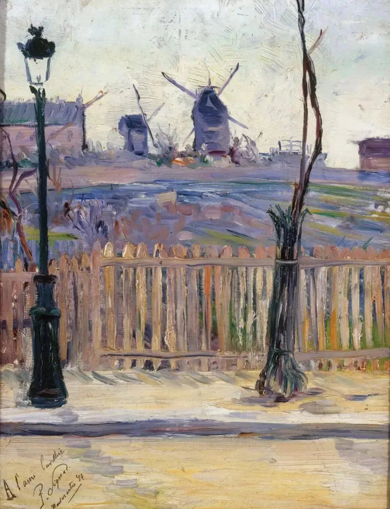 Molen de la Galette, i Montmartre - Paul Signac
