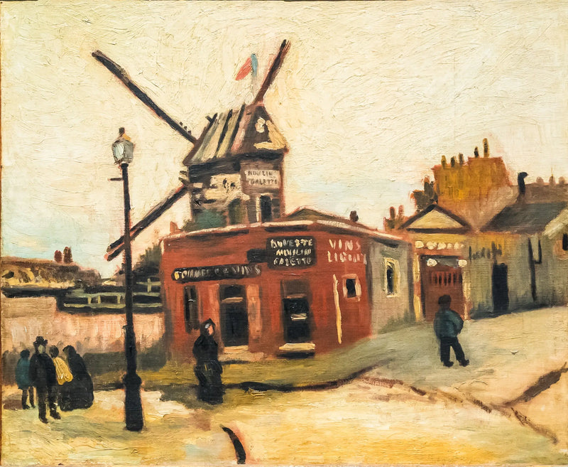 Le Moulin de la Galette - Vincent van Gogh
