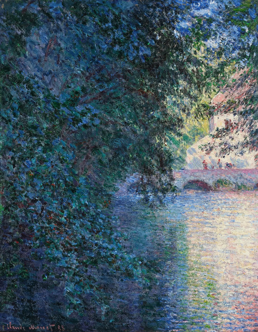 Kvarnen i Limetz - Claude Monet